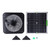 100W Solar Panel Kit Monocrystalline Silicon Solar Panel With 10 Inch Aluminum Alloy Fan Stand for Indoor Pet Houses