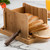 Bamboo Bread Slicer with Cutting Board Foldable Adjustable Bread Slicer For Homemade Bread Loaf Cakes