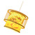 Chinese Style Bamboo Chandelier Patterned Bamboo Art Pendant Lamp Shade Antique Hanging Light with Wood Canopy for Restaurants Hotpot Restaurants