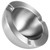 Stainless Steel Double Layer Thicken Cigarette Ashtray Accessory for Home KTV Bar Club