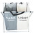 Two Compartment Laundry Basket Carrying Clothes Sorter Foldable Laundry Storage Bin
