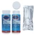 2 Bottles 3 in 1 Water Test Strips Free Chlorine PH Value Total Alkalinity Test Paper for Aquarium