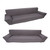 Full stretch sofa covers Couch Slipcover Elastic Protector For 4 seater New Grey