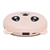 Hand Warmer Mini Portable Double Sides Heating USB Rechargeable Winter Heater with USB Cable for School Office HomePink