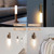Wall-mounted Motion Sensor Night Light Removable Hand Light Automatic On/Off Rechargeable LED Sensor Closet Light Self-Stick & Magnetic Stair Lamp for Stairway Bathroom Kids Room Garage Cabinet