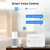 Security Alarm System  Kit Auto Dial GSM+WiFi Home Security Wireless Alarm System GSM Home Security Alarm System Motion Sensor Door/Window Sensor Remote Control