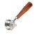 58mm Portafilter Stainless Steel Coffee Tea Portafilter Holder Single Spout Brewing Coffee Filter Wooden Handle Coffee Accessories Classic E Style Thailand Rosewood