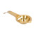 Egg Yolk White Separator Stainless Steel Egg Divider Strainer Filter with Long Handle for KitchenGold