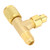 Air Conditioning Line Repair Tools Refrigerant Charging Valve Exhaust Valve 1/4 SAE 7/16 20 UNF for R22 R12 Air Conditioning Parts