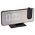 FM Radio LED Digital Smart Alarm Clock LED Digital Projection Alarm Clock for Bedroom Bedside Black Body Black Character