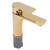 G1/2 Bathroom Faucet Copper Brushed Gold Single Thickened Handle Faucet Under Counter Basin Bathroom Accessories