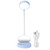 Household Mini Desktop Reading LED Light USB Rechargeable Night Light Table light for StudentBlue