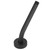 Shower Head Arm Stainless Steel Round Concealed NPT Shower Head Extension Tube for Toilet Bathroom6 Inch US Standard (Black)