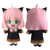 Anime Character Plush Doll Soft Plushies Toy for Anime Fans Gift Soft Stuffed Pillow Doll for Kids and Adults