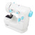 Electric Mini Sewing Machine Portable 2 Switch Control Modes Small Household Sewing Machine with Lighting 110‑