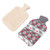 Hot Water Bag Rubber Large 2L Water Injection Hot Water Bottle with Knitting Cover for Hand