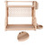 Multifunctional Kitchen Storage Rack Seasoning Bottle Storage Shelf Spice Rack HolderCoffee