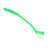 Universal 2 Head Cleaning Brush 31cm Long Handle Brush for Juicer Bottle Cup Green