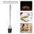 Silicone BBQ Oil Brush Basting Pastry Cake Baking Brushes with Stainless Steel Handle