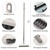 3 in 1 Floor Scrub Brush with Long Handle 120° Rotating Shower Floor Scrubber Household Cleaning Brush for Bathroom Kitchen