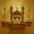 Wooden LED Lamp Ramadan Decoration Portable Eid Ramadan LED Night Light Table Ornament Ideal for Eid Ramadan Decoration