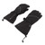 Electric Heated Gloves Battery Powered Heating Thermal Gloves Rechargeable Winter Warm Skiing Gloves for Men Women XL