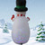 1.8m Christmas Yard Decoration Rotating Colorful Lights Inflatable Snowman Model