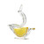 Carded Lemon Squeezer Manual Lemon Squeezer Clip Acrylic Manual Lemon Squeezer Transparent Fruit Press for Home and Kitchen