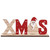 Christmas Wooden Santa Claus Snowman Snowflakes Letter Decoration Table Ornament Letters Sign Christmas Party Decoration