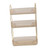 Amber Gold Rectangular Desktop Cosmetic Organizer Home Bathroom Shelf Desktop Storage Organizer 3 Layers