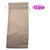 12pcs Simple Linen Fabric Wine Bag with Drawstring Champagne Decorative Cover (Beige)