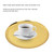 Stainless Steel Serving Tray Plate for Tea Set Fruits Candies Food Jewelry Towel (Golden)