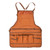 Outdoor Canvas Apron Multifunctional Woodworking Apron for Gardening Camping Barbecue