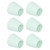 6Pcs Cloth Lampshade Chandelier Wall Lamp Cover Bedroom Home Office Lighting Accessories