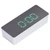 LED Mirror Alarm Clock Digital Clock with Snooze Mode for Bedroom Living Room Home Office Decor White Shell(TS-S69-G )