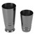 Cocktail Mixer 304 Stainless Steel Glossy with Bottom Dishwasher Safe Boston Shaker for Home Bar Black Coating