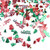 100g Christmas Table Confetti Pentagram Santa Merry Christmas Letters Pine DIY Accessories