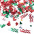 100g Christmas Table Confetti Pentagram Santa Merry Christmas Letters Pine DIY Accessories