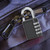Home Zinc Alloy 4 Digits Combination Lock Anti Theft Coded Lock for Gym School Wardrobe