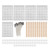 100Pcs 15cm Candle Wicks100Pcs Double Sided Wicks Stickers50Pcs Candle Shells10Pcs Wood Wicks Holders(Plastic Heart Shape White Bottom Sticker)