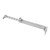 Casement Window Hinge Aluminum Alloy Windproof Concealed Hinge for Push Out Casement Windows Positioning Buckle Type 02