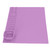 Silicone Painting Mat with Cup DIY Cultivate Artistic Talent Easy To Wipe Silicone Art Mat for Boys Girls Art Supplies Purple