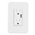 15A WiFi Smart Wall Socket Partition Control USB Interface Remote Control Wall Outlet for Tuya/Google Home