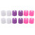 12 Pcs LED Electronic Candle Lights Colourful Tealights Flameless for Wedding Birthday Party Home Decor