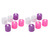 12 Pcs LED Electronic Candle Lights Colourful Tealights Flameless for Wedding Birthday Party Home Decor