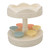 6 Trays 2 Tier Automatic Rotating Dessert Cupcake Display Table Swing Tray with Music for Wedding Birthday Party Supplies Gift