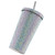 500ml Water Bottle Stainless Steel Rhinestone Decoration Vacuum Water Cup for Women