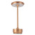 LED Cordless Table Lamp Aluminum Iron 3 Light Source Touch Control Stepless Dimmable Rechargeable Nightstand Lamp for Bedroom Office Bar Rose Gold