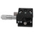 Manual Linear Stage Aluminum Alloy Z Axes Slide Table 19.6N Bearing for Alignment Positioning