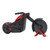 Motorcycle Pizza Cutter Stainless Steel Motorcycle Shaped Pizza Wheel Cutter for Cutting Pizzas Cakes Waffles Pancakes